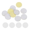 thumbnail image 1 of REGALWOVEN 10Pcs Round Adhesive Felt Circles, 12mm Pre Cut Felt Craft Stickers Non-Woven Mini Felt Fabric, White, 1 of 7
