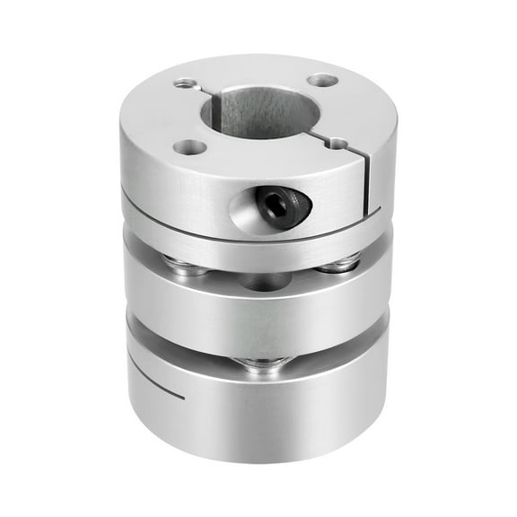 REGALWOVEN 10mmx19mm Clamp Tight Motor Shaft 2 Diaphragm Coupling Coupler