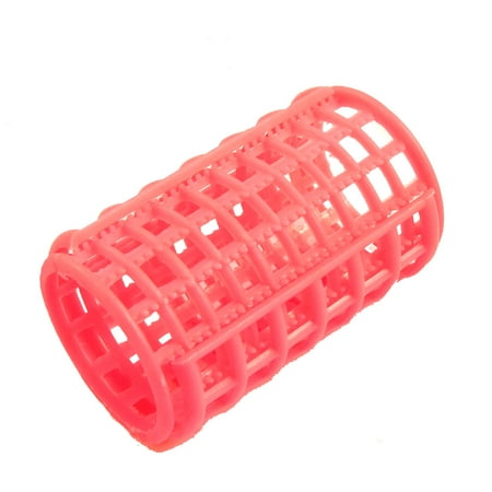 REGALWOVEN 10x Plastic Pink Hair Salon Curlers Roller Beauty Tool for Women