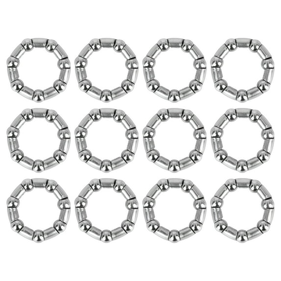 REGALWOVEN 12pcs 37mm x 7 Ball Bearing Cages Crank Bicycle Bearings Wheel Bearing Retainer