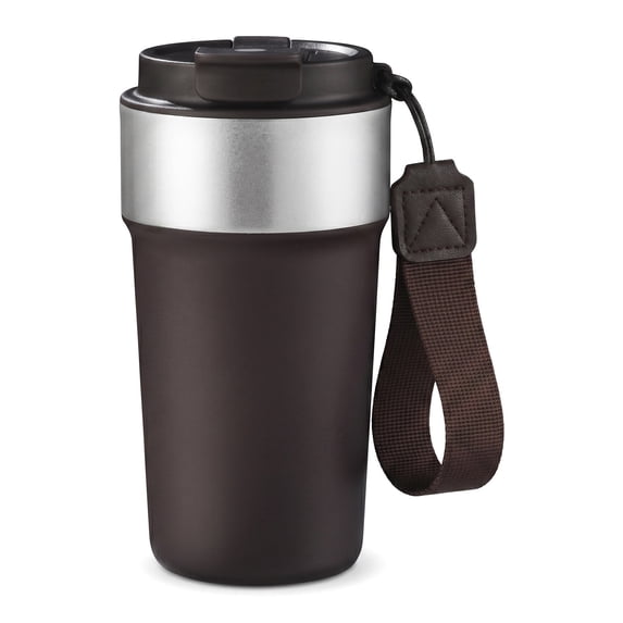 REGALWOVEN 17 oz Tumbler, Stainless Steel Insulated Water Bottle, with Lid Straw and Handle, Reusable Cup Keeps Hot and Cold Coffee 1