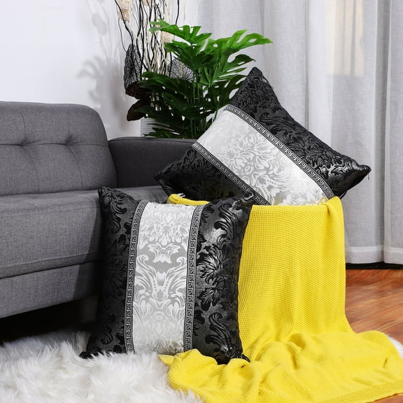 REGALWOVEN 18"x18" Cushion Covers Vintage Floral Printed Throw Pillow Covers Set of 2, #4