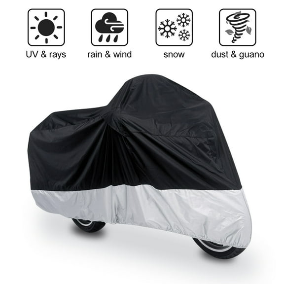 REGALWOVEN 1PC XXL Motorcycle Cover Waterproof Dust UV Proof for VFR800 VT750DV Spirit
