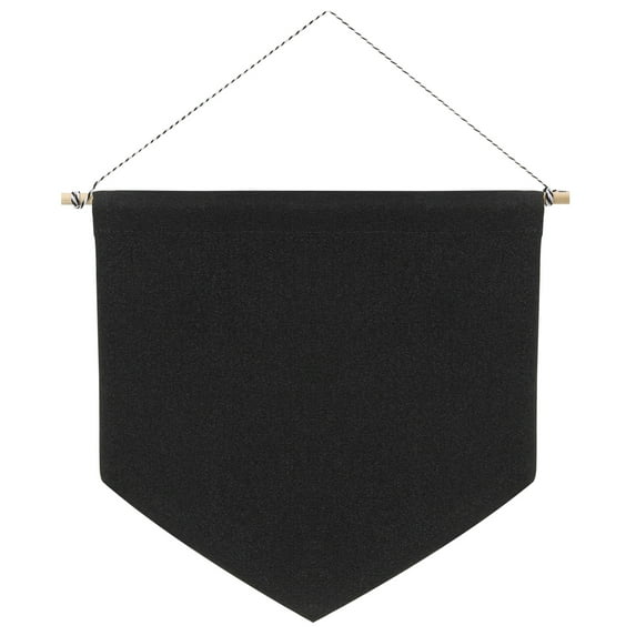 REGALWOVEN 1Pc Enamel Pin Display Banner, Canvas Pin Banner for Brooch Lapel Badges Buttons Black 7"x7"