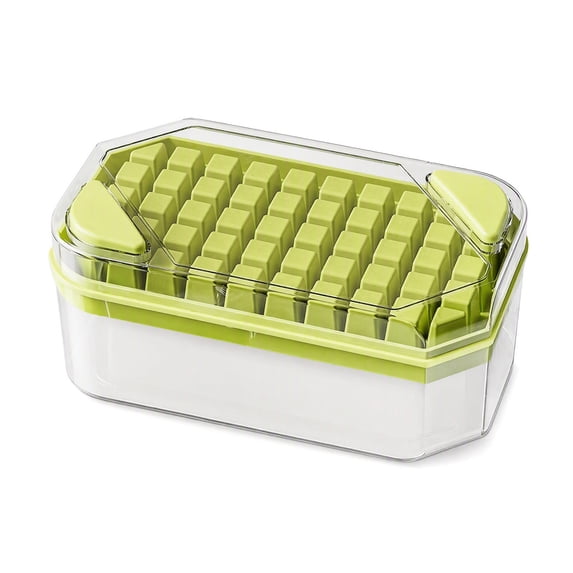 REGALWOVEN 1Pcs Silicone Ice Cube Tray with Leak-Proof Lid, Easy ...