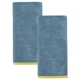thumbnail image 1 of REGALWOVEN 2 Pack Cotton Soft Hand Towels, Solid Absorbent Durable Hand Towel for Bathroom, Spa, Gym, Kitchen Blue 29" x 13", 1 of 7