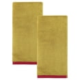 thumbnail image 1 of REGALWOVEN 2 Pack Cotton Soft Hand Towels, Solid Absorbent Durable Hand Towel for Bathroom, Spa, Gym, Kitchen Yellow 29" x 13", 1 of 6