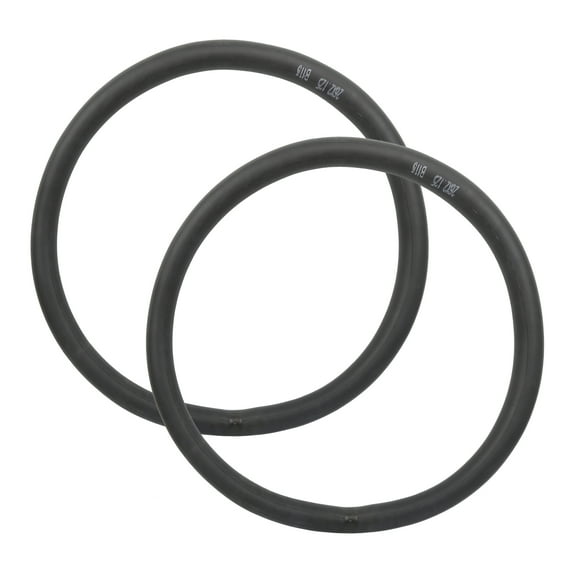 REGALWOVEN 2 Pcs 26" Bicycle Inner Tire Tube 26"x1.50" - 2.125" Rubber Black 1.50/1.75/1.90/1.95/2.125