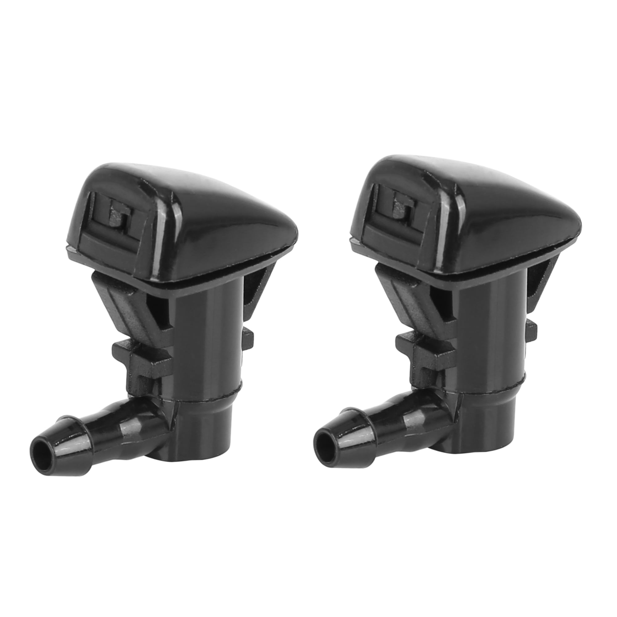 2-Pack Universal Windshield Washer Spray Nozzles - Black Nylon, Fits Many Chrysler/Dodge/Jeep 5 thumbnail image