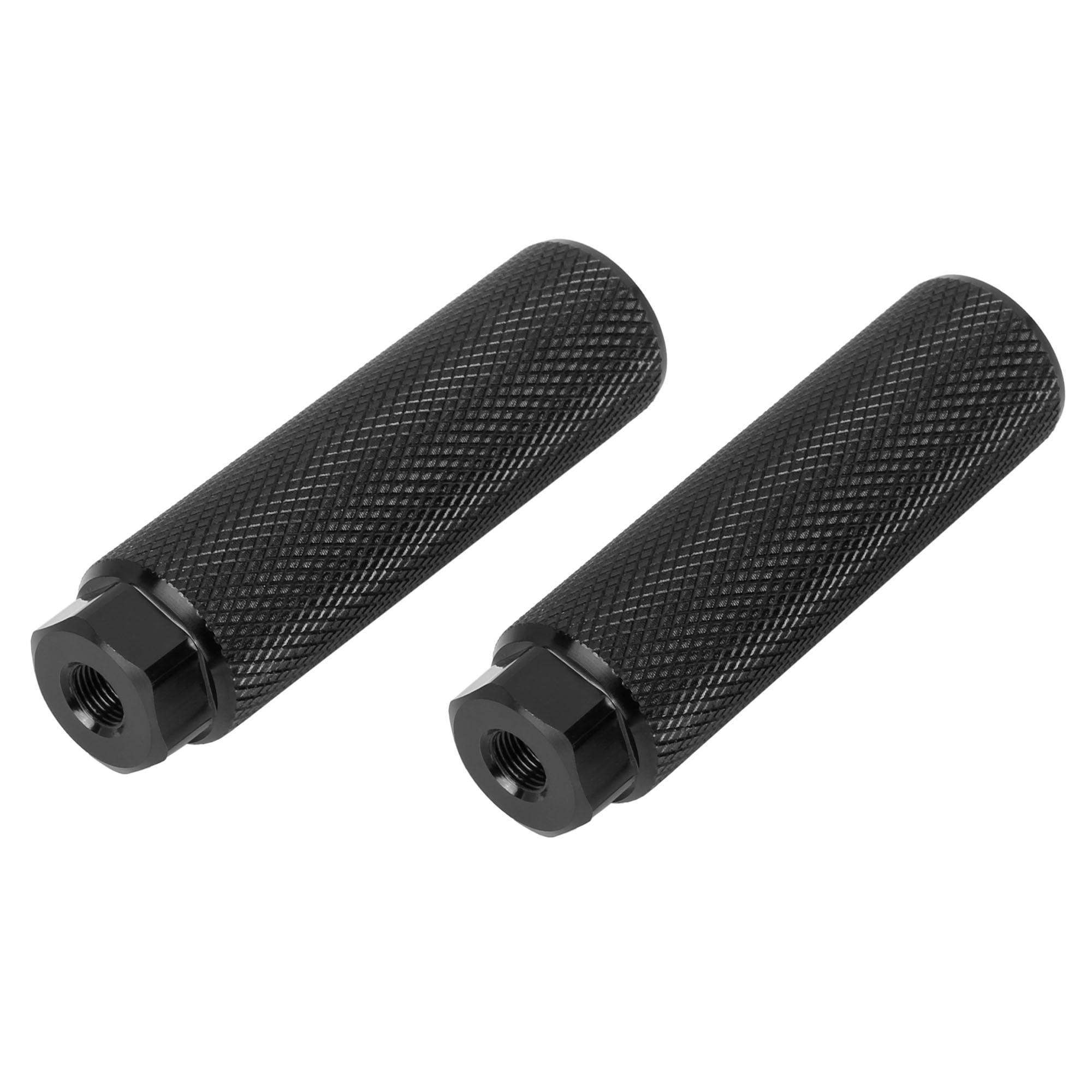 REGALWOVEN 2 Pcs Aluminum Alloy Stripe Cylinder for MTB Bike Bicycle Axle Rear Foot Pegs