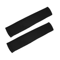 REGALWOVEN 2 Pcs Black Universal Seat Belt Cover Shoulder Pad Strap Protector for Car SUV Truck