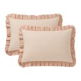 thumbnail image 1 of REGALWOVEN 2 Pcs Cotton Pillowcase,   Pillow Cases Envelope Closure, Pillow Covers for Women Men, Wrinkle Resistant Durable Brown Queen, 1 of 3