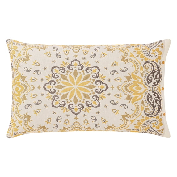 REGALWOVEN 2 Pcs Cotton Pillowcase, Smooth Cooling Pillow Envelope Closure, Coving Women Men, Wrinkle Resistant Durable Bedding Pillowcases Yellow A Queen