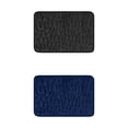 thumbnail image 1 of NOMADIC NOOK 2 Pcs Memory Foam Bathroom Rugs Ultra Soft Non-Slip Bath Mat Water Absorbent Quick Dry Bath Carpet Rug Black/Navy Blue 20" x 32", 1 of 6