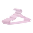 thumbnail image 1 of REGALWOVEN 20 Pack Plastic Non-Slip Hangers, Durable 360-degree Space Saving Clothes Hangers for Clothing, Closet, Blankets, Pants, or Shirts Pink, 1 of 6