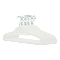 REGALWOVEN 20 Pieces Velvet Hangers, Non-Slip Durable 360-Degree Space Saving Clothes Hangers for Clothing, Pants, Closet Beige