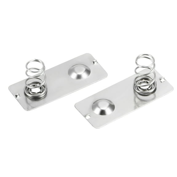 REGALWOVEN 20Pcs AA Battery Negative to Positive Conversion Spring Contact Nickeling Plate 28mmx12mm