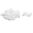 thumbnail image 1 of REGALWOVEN  20Pcs Auto Trim Instrument Panel Dashboard Plastic Fastener White, 1 of 1