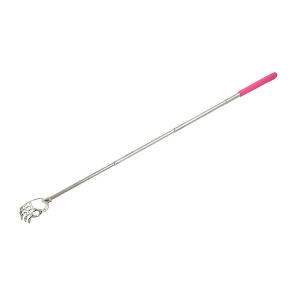 REGALWOVEN 22.8" Long Fuchsia Bear Claw 4 Sections Telescopic Massage Back Scratcher