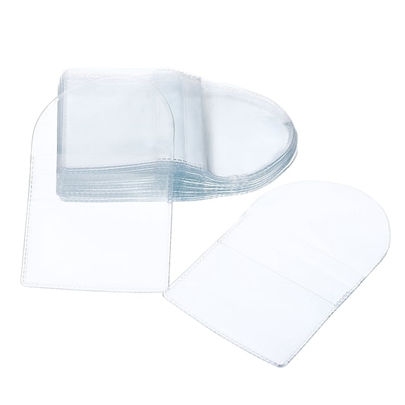 REGALWOVEN 25Pcs Coin Sleeves Holders, Pocket Coin Flip Protector Pouch for Collectors and Small Items 2.4" x 2.4"