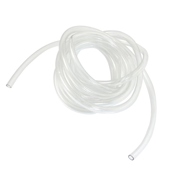 REGALWOVEN 2M Clear Soft Plastic Flexible Air Pump Oxygen Pipe for Fish Tank Aquarium