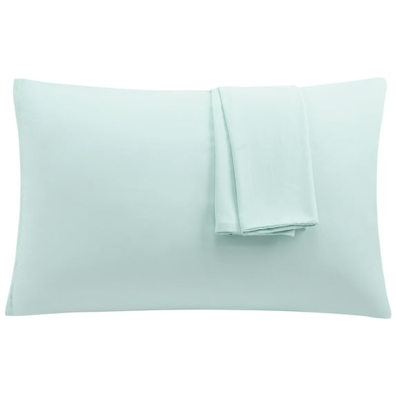 REGALWOVEN 2Pcs Pillowcases 1800 Microfiber Pillowcases with Zipper, King(20"x36"), Light Gray