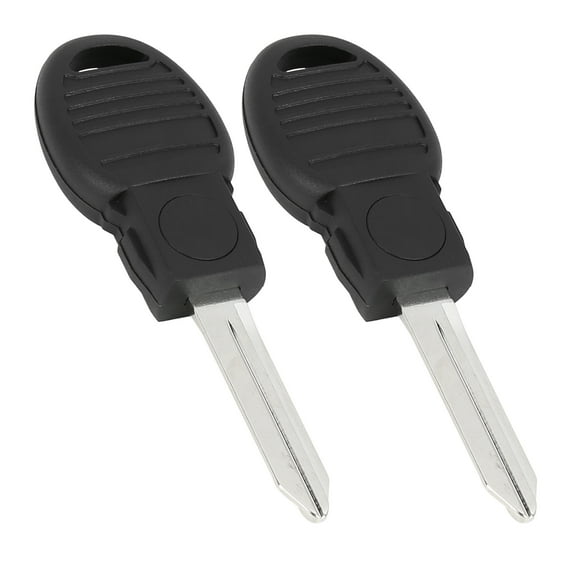 REGALWOVEN 2pcs 46 Chipped Car Uncut Ignition Key Entry Remote Control Y170-PT for Chrysler 300 2008-2010
