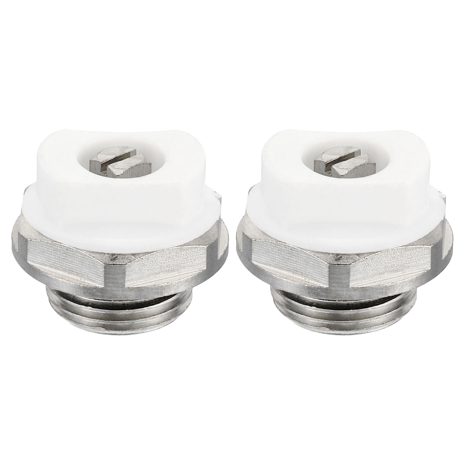 REGALWOVEN 3 8 BSP Male Thread Manual Radiator Air Vent Plug Valves 2 