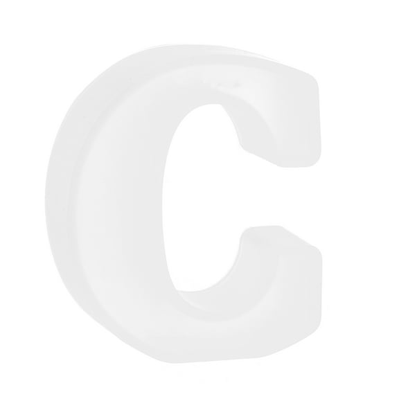 REGALWOVEN 3D Alphabet Model for Resin Silicone Capital Alphabet Epoxy Casting Model C