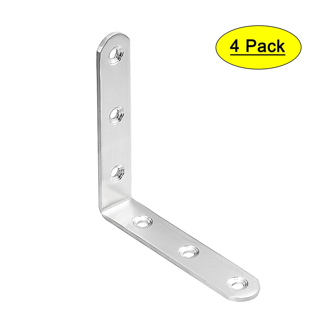 REGALWOVEN 4Pcs 100mmx100mmx20mm Stainless Steel Corner Brace Joint L ...