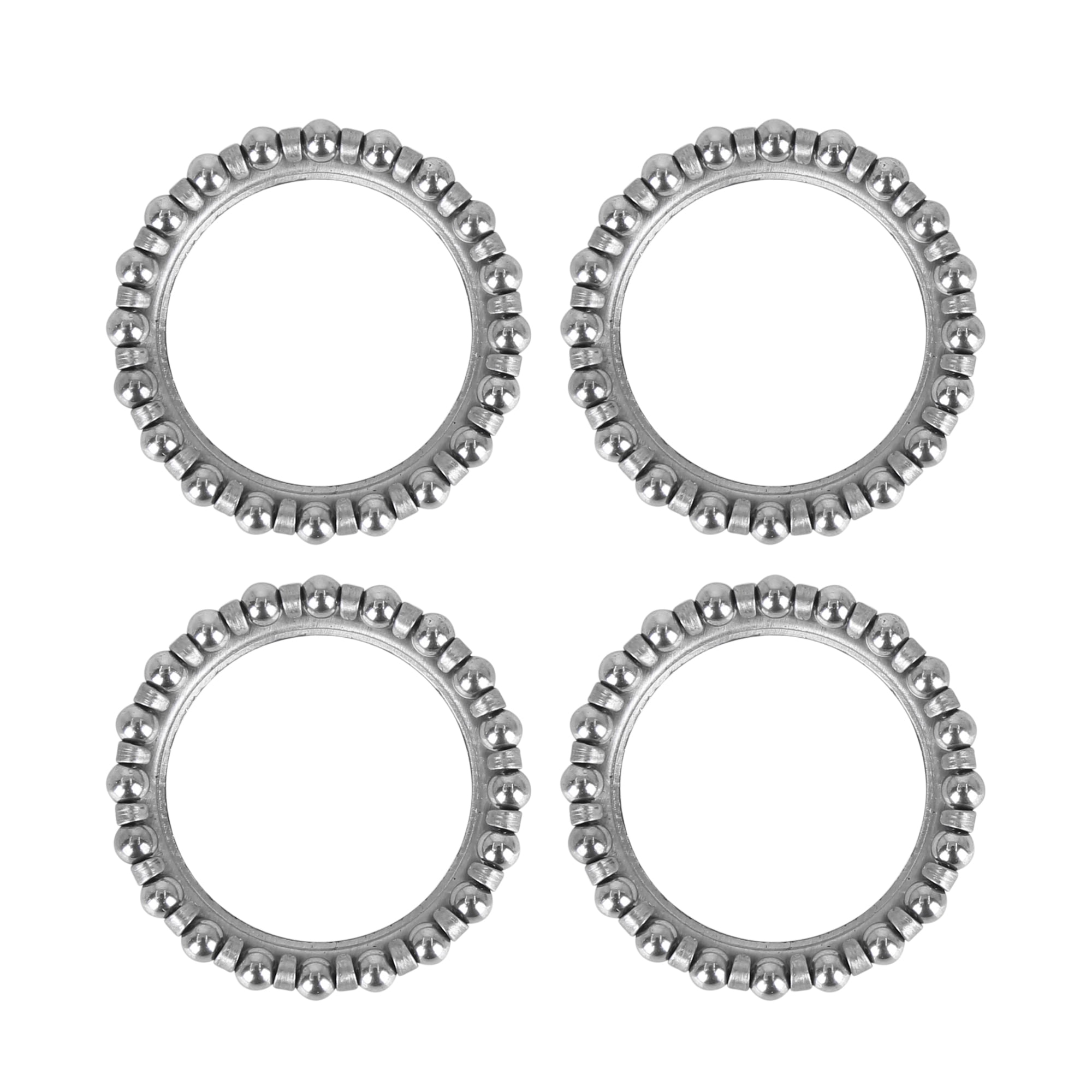 REGALWOVEN 4pcs 37mm x 20 Ball Bearing Cages Crank Bicycle Bearings ...