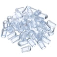 thumbnail image 1 of REGALWOVEN 50Pcs Kitchen Sink Rack Feet, Plastic Protective Feet for Sink Rack Grid, Clear 5 x 8mm, 1 of 6