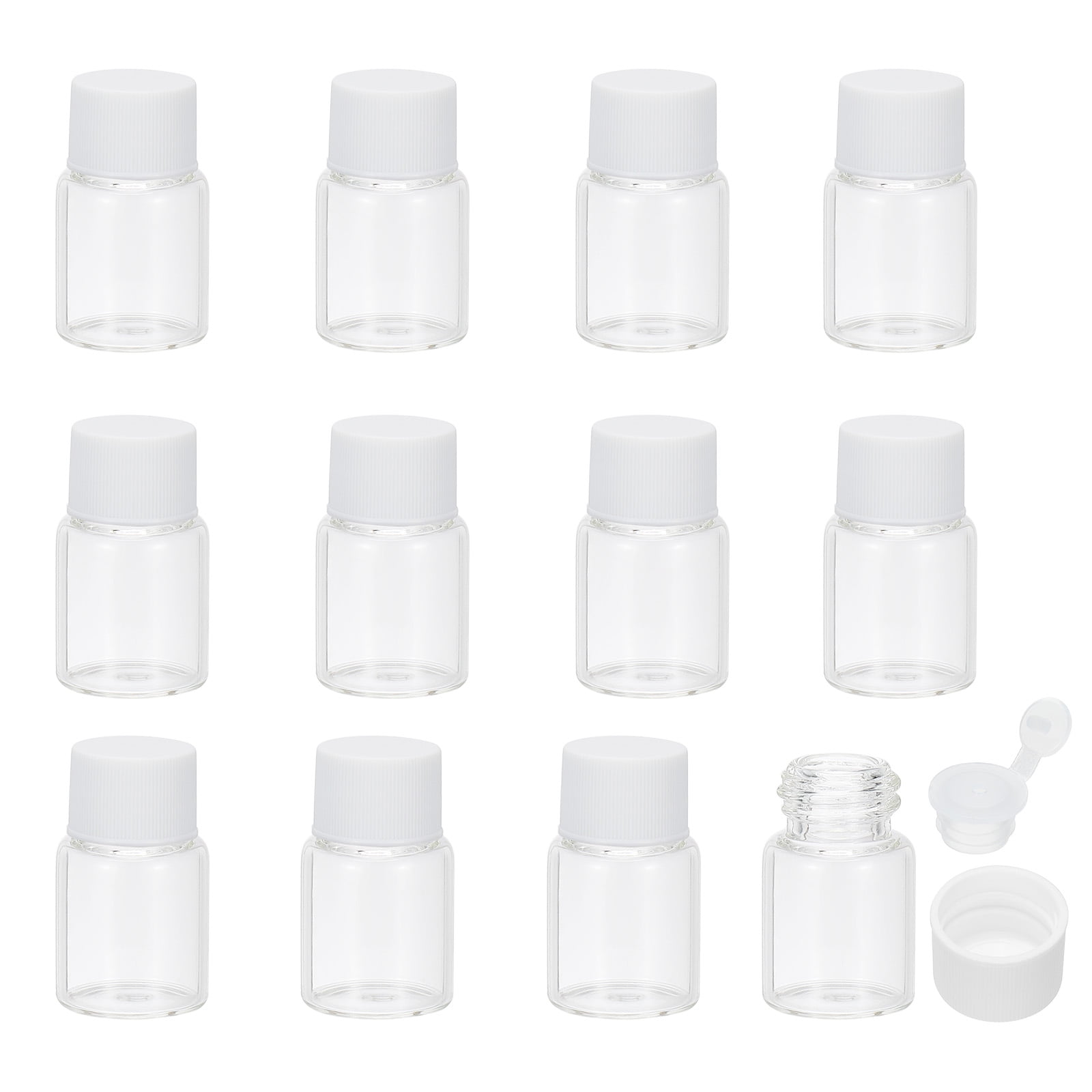 Aazon.co: PATIKIL 15l Essential Oil Bottles, 8 Pack Aber Glass - View #9