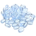 thumbnail image 1 of REGALWOVEN 5mm Kitchen Sink Rack Feet, 50Pcs Plastic Replacement Feet Wire Bumpers Clear, 1 of 6