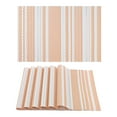 thumbnail image 1 of REGALWOVEN 6 Pack Placemats for Kitchen Dining Table Decor Washable Heat Resistant Orange 18*12in, 1 of 7