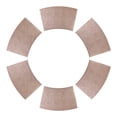 thumbnail image 1 of REGALWOVEN 6 Pack Place Mats Faux Leather Placemats for Kitchen Dining Table Decor Champagne 20*12in, 1 of 7