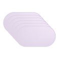 thumbnail image 1 of REGALWOVEN 6 Pack Silicone Placemats for Kitchen Dining Table Decor Washable Heat Resistant Table Placemats Wipeable Table Mat Purple 21*11in, 1 of 7