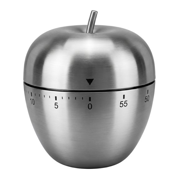 REGALWOVEN 60 Minute Kitchen Timer, Digital Visual Timer for Student and Adults, Countdown Clock and Homeschool Study Apple