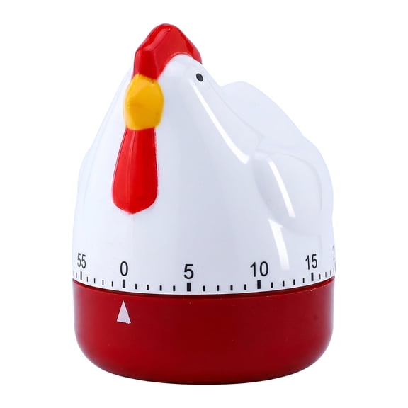 REGALWOVEN 60 Minute Kitchen Timer, Digital Visual Timer for Student and Adults, Countdown Clock and Homeschool Study Old hen