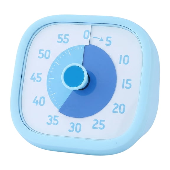 REGALWOVEN 60 Minute Kitchen Timer, Digital Visual Timer for Student and Adults, Loud Alarm Countdown Clock for Cooking Blue