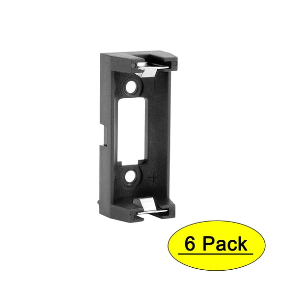 REGALWOVEN 6Pcs CR123A CR123 Lithium Battery Holder Box Case w PCB Mounting