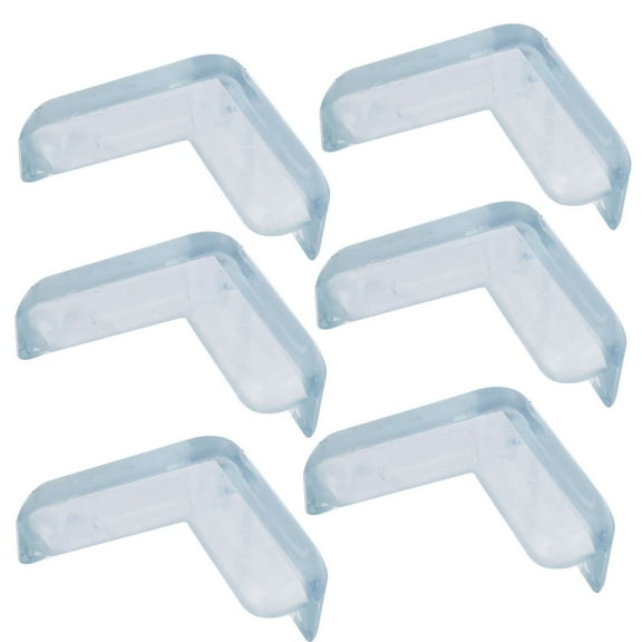 REGALWOVEN 6Pcs Childproof Soft Rubber Desk Corner Cover Protector Cushion Guard
