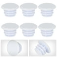 thumbnail image 1 of REGALWOVEN 6pcs Bicycle Handlebar Bar Rubber End Plugs Cycling Caps Locking Grip White, 1 of 4