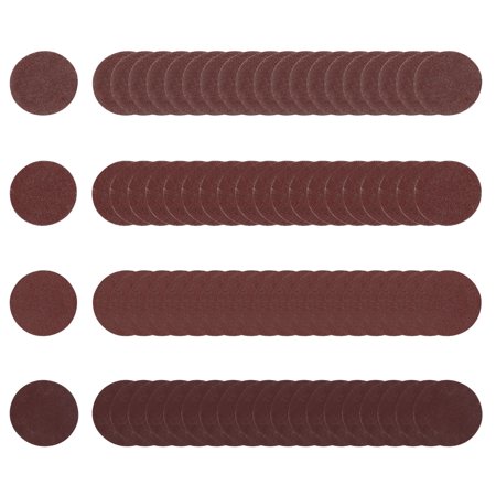 REGALWOVEN 80 Pcs 2" Discs Roll Lock Surface Conditioning R-Type Sanding Discs Assorted 60 80 120 240 Grit