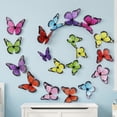 thumbnail image 1 of REGALWOVEN 90 PCS Butterfly Wall Decals for Wall-3D Butterflies Removable Mural Decals Home Decoration for Nursery Bedroom Green Blue 3.1" x 2.6", 1 of 5