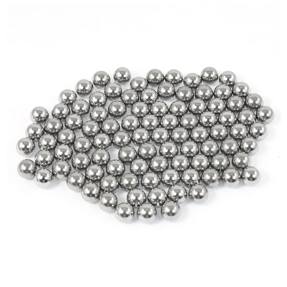 REGALWOVEN 90 Pcs 6mm Dia Steel Balls Replacing for Bike Wheel Bearings