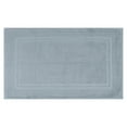 thumbnail image 1 of REGALWOVEN Absorbent Foldable Washable Cotton Bath Rugs Quick Dry Floor Carpet Shower Mat Outside Shower Home Spa Bathmat Gray 18" x 30", 1 of 7