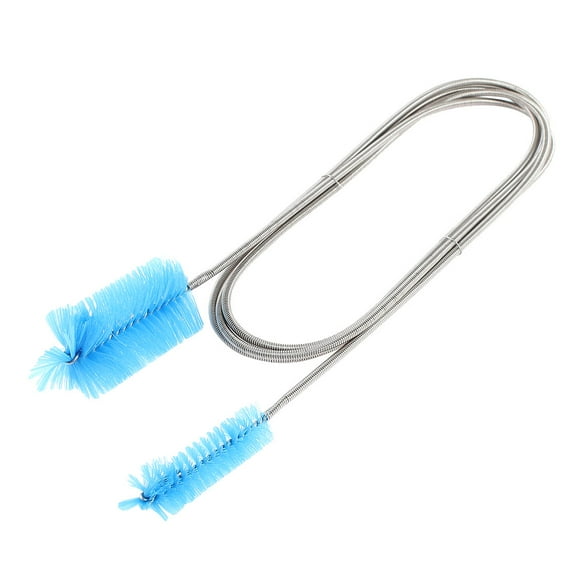 REGALWOVEN Aquarium Flexible Double Ended Cleaning Pump Tube Filter Brush 66" Length