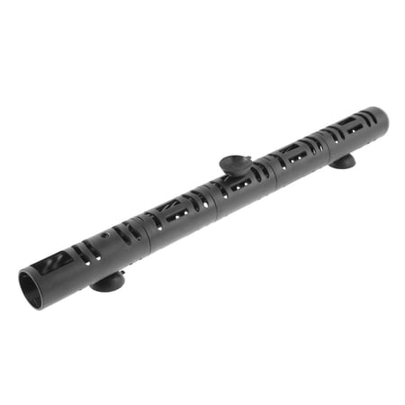 REGALWOVEN 1Pc Aquarium Heater Guard Protector Black 47cm Length