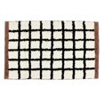 thumbnail image 1 of REGALWOVEN Bathroom Rugs Checkered Extra Soft Absorbent Plush Bath Mat, Non Slip Machine Washable Brown 32" x 20", 1 of 6